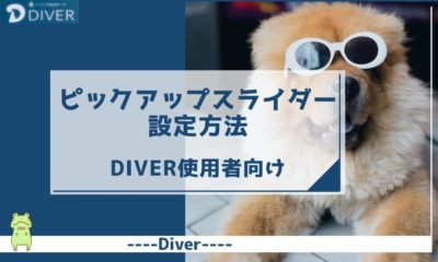 ピックアップスライダーの設定方法